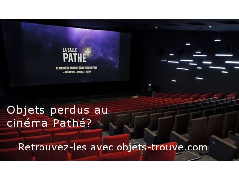 objets perdus au pathe