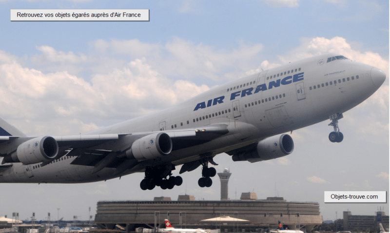 Objet perdu Airfrance