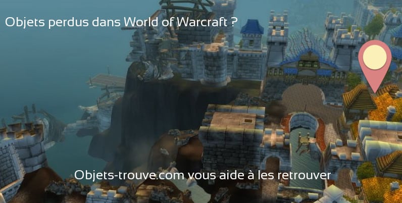 objet trouvé dans wow