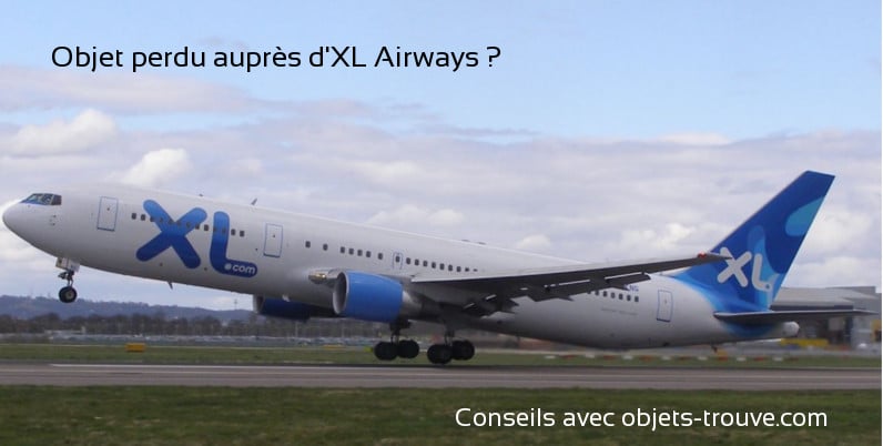 objet perdu avec xl airxays